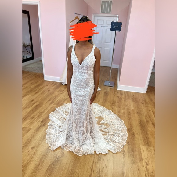 Eddy K Galia Wedding Dress - Picture 3 of 6